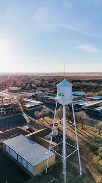 Vertical Water Tower Stock Photos