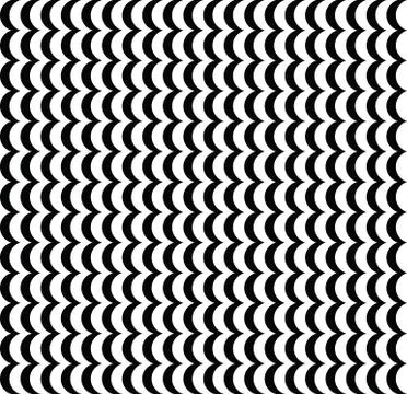 Vertical waves seamless vector pattern Illustrazione stock
