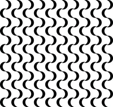 Vertical waves seamless vector pattern Illustrazione stock
