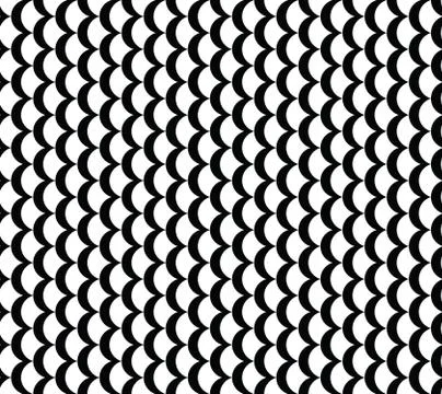 Vertical waves seamless vector pattern Illustrazione stock