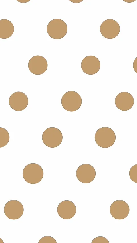 Vertical White Background Animation with Repeating Brown Circle Pattern and Stock Footage 346777060