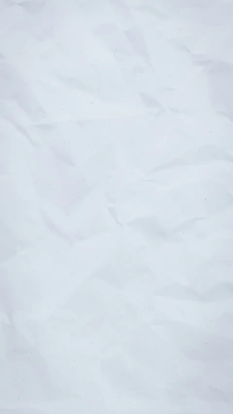 Vertical White Crumpled Paper Texture Vidéo 332068889