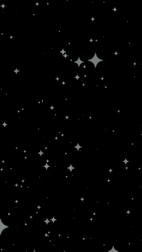 Vertical White Glowing Sparkles Four Pointed Stars 4K Loop Vidéo 334533565