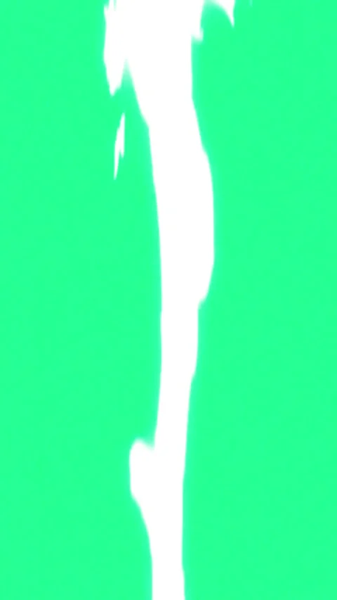 Vertical White Ink Paint Wipe Transition on Green Screen for Reels and Stories Vídeos de archivo 338357014