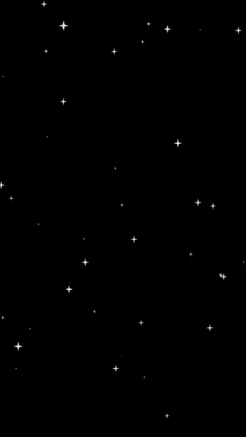 Vertical White Starfield Overlay Moving Right to Left on Black Background Video stock 330123932