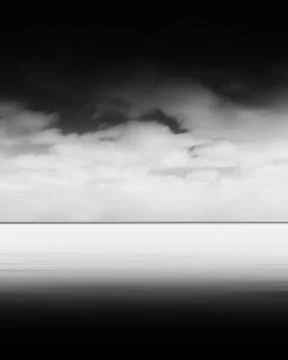 Vertical winter minimal landscape backdrop Foto stock