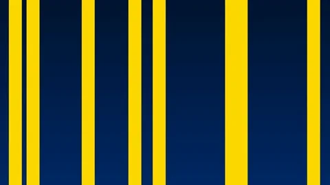 Vertical Yellow and Navy Barcode Pattern Stock Footage 331649386
