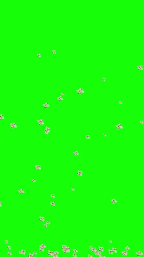 Vertical your recording with graphic elements on a green screen with jumpin.. Stock Footage 304055363