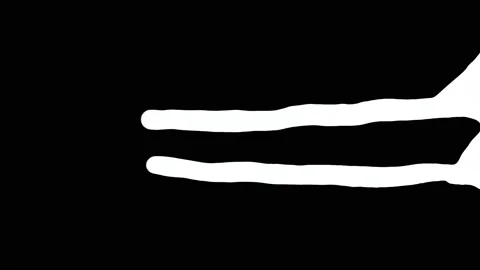 Vertically Oriented White Paint Smudges 5-Pack Stock Footage 166868640