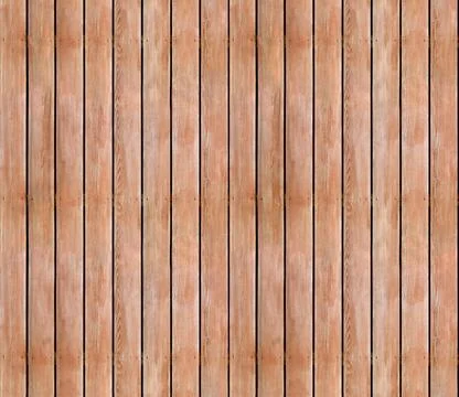 Vertically slatted wood pattern seamless background Foto stock