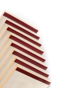 Vertically Stacked Books Foto stock