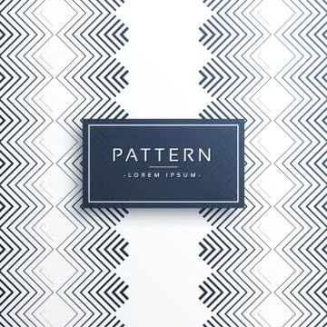 Verticle zigzag style pattern design Stock Illustration