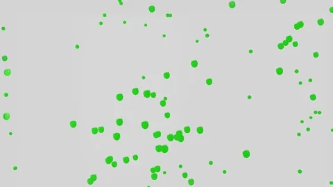 Very abstract illustration of virus spreading Stock Footage 151574472