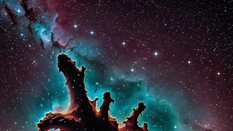 A very amazing nebula 스톡 동영상 309546733