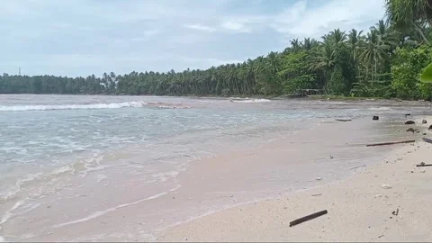 Very beautiful beach view Stock Footage 306021560
