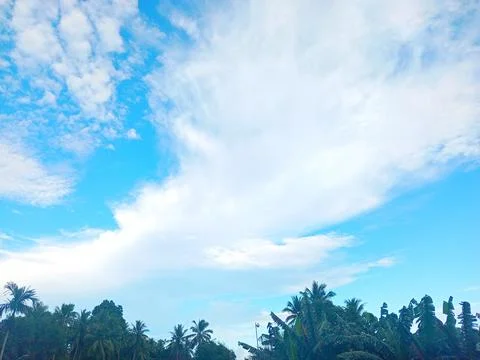 Very beautiful clouds Stock Photos