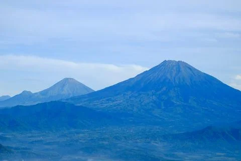 Very beautiful mountain range Stock Photos