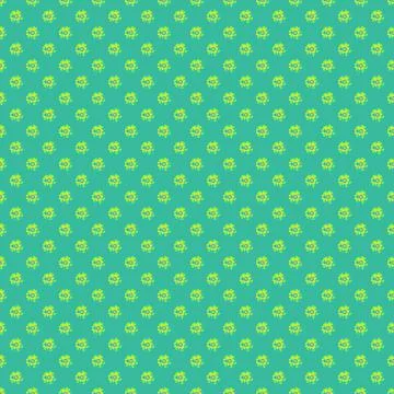 Very beautiful pattern seamless yellow flower on green background イラスト素材