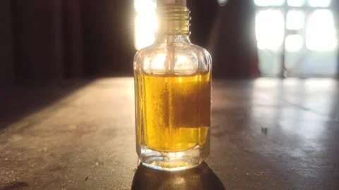 A Very Beautiful Perfume Bottle Stock-Footage 264743059