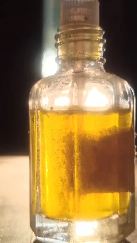 A Very Beautiful Perfume Bottle Stock Footage 283274926
