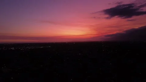 Very beautiful sunset Video stock 237265707