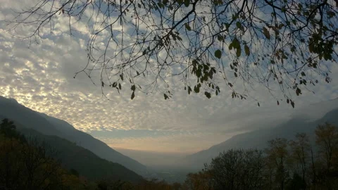 Very beautiful time lapse  a mountain in the Alps. 動画素材 142550983