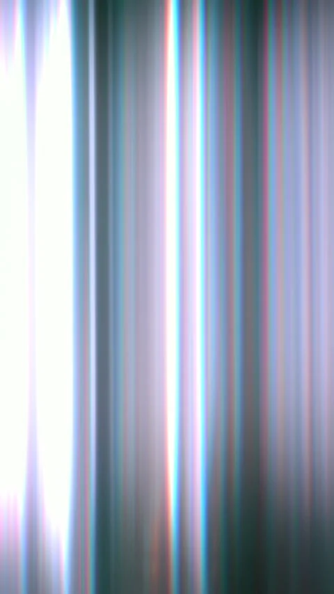 Very brilliant and bright vertical anamorphic style light leak Stock-Footage 283281146