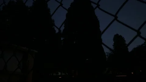 Very Close Evening Train  Stock Footage 209637843