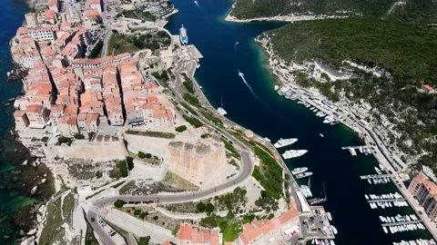 Very close to old Bonifacio Stock Footage 138323886