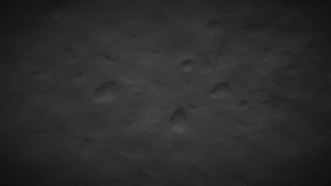 A very close shot showing the moon's soil Stock Footage 289764033