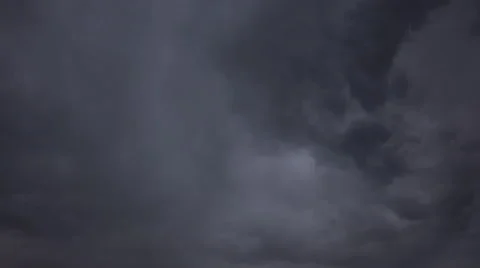 Very dark and ominous storm clouds form in this time lapse shot. Stock Footage 55497884