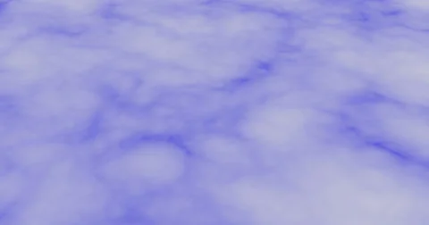 Very dense, thick clouds move in fast downwards direction on blue background Stock-Footage 65174600