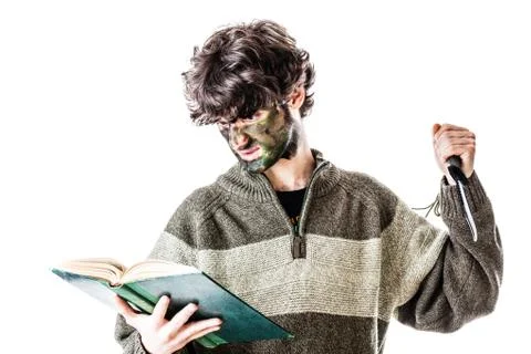 Very determined student Stock Photos