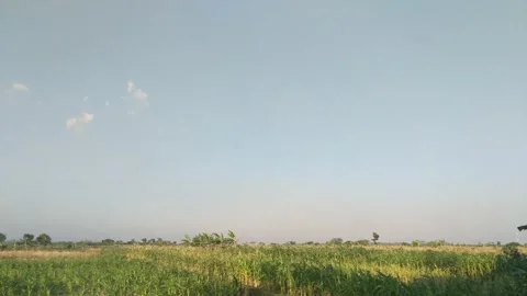 Very fast cloud movement Video stock 205294046