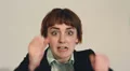 Very frustrated businesswomen on the edge HD Footage