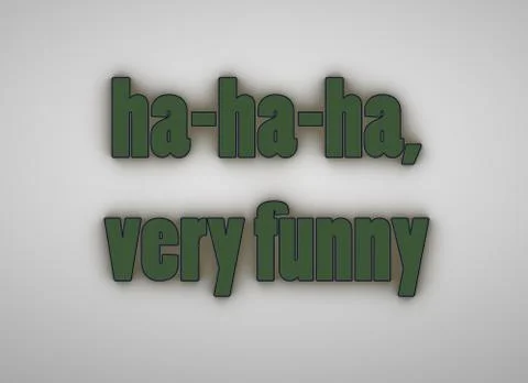 Very funny Stock Illustration