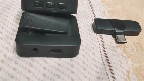 Very good wireless mic Stock Footage 293115417