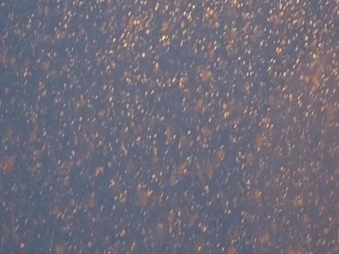 Very heavy snowfall with electric light. Stock Footage 69942296