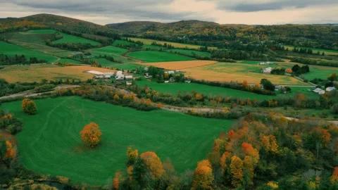 Very High Altitude Drone Flight From Lookout Point Over Amazing Landscape Video stock 255059951