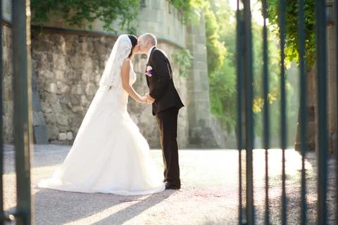 Very important event, wedding, bride, groom, holiday, happiness, Stock Photos