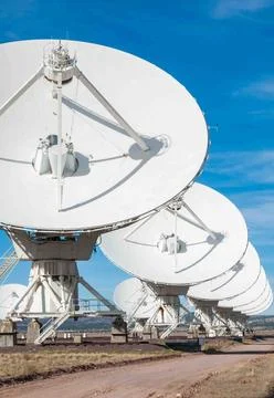 The Very Large Array Radio Astronomy Observatory Stock Photos