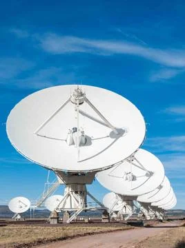 The Very Large Array Radio Astronomy Observatory 写真素材