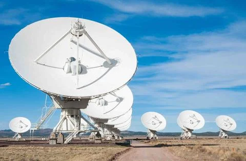 The Very Large Array Radio Astronomy Observatory Stock Photos