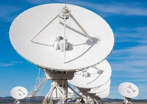 The Very Large Array Radio Astronomy Observatory Stock Photos