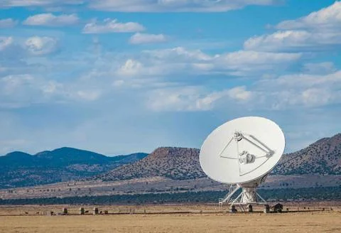 The Very Large Array Radio Astronomy Observatory Stock Photos