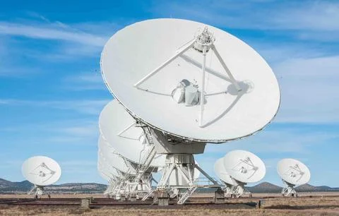 The Very Large Array Radio Astronomy Observatory Stock Photos