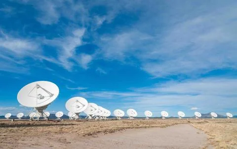 The Very Large Array Radio Astronomy Observatory Stock Photos
