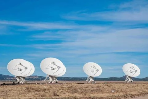 The Very Large Array Radio Astronomy Observatory Foto stock