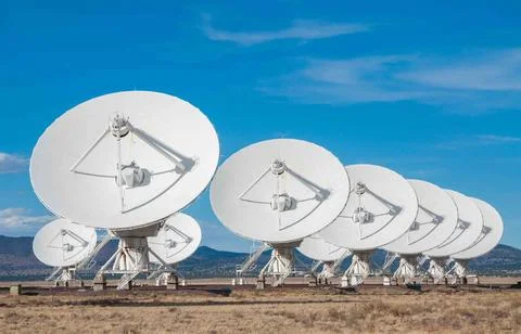 The Very Large Array Radio Astronomy Observatory 写真素材