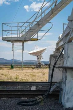 The Very Large Array Radio Astronomy Observatory Stock Photos